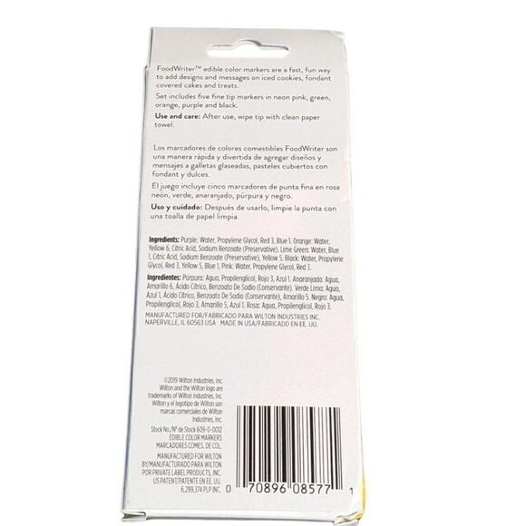 🆕Wilton Icing Color Markers Fine Tip NWT - Picture 2 of 2